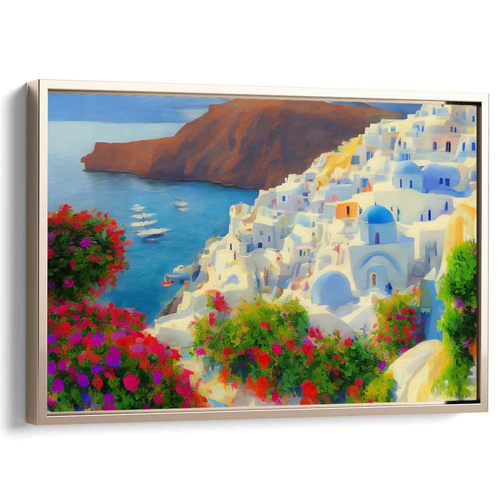 Impressionism Santorini #129