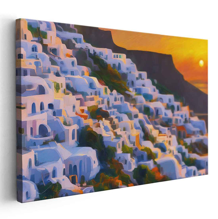 Impressionism Santorini #130