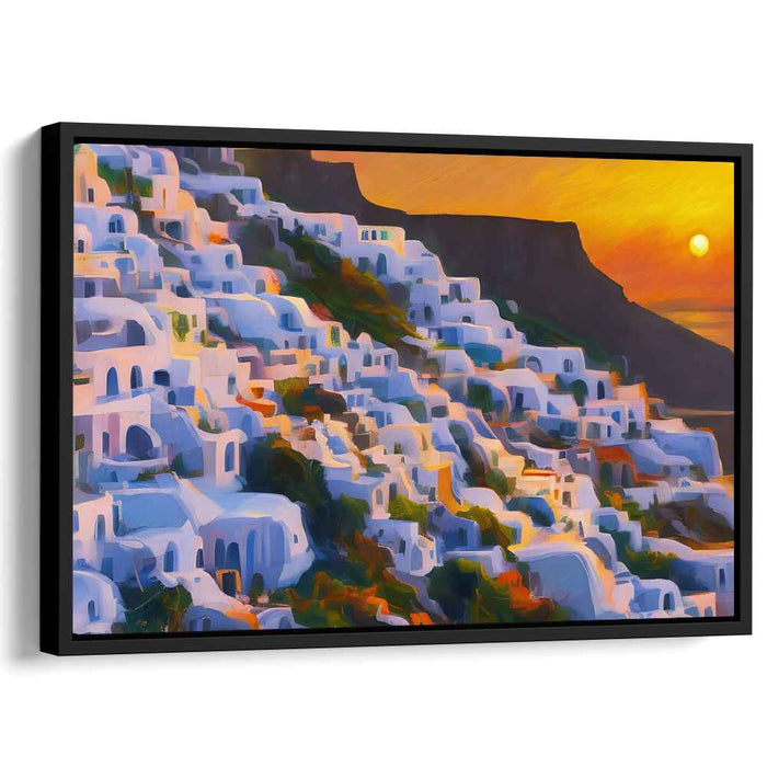 Impressionism Santorini #130