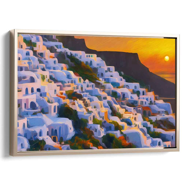 Impressionism Santorini #130