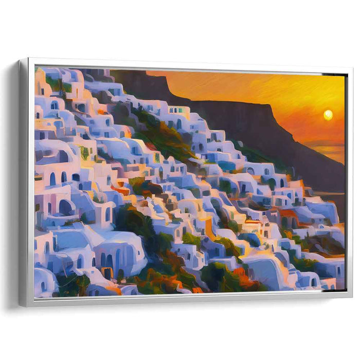 Impressionism Santorini #130
