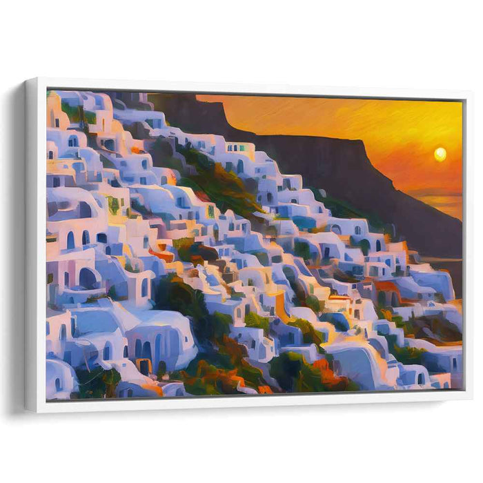 Impressionism Santorini #130