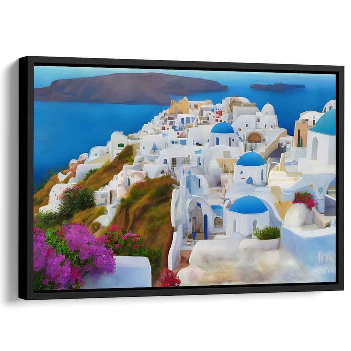 Coastal Serenade: Captivating Coastal Canvas Art Print
