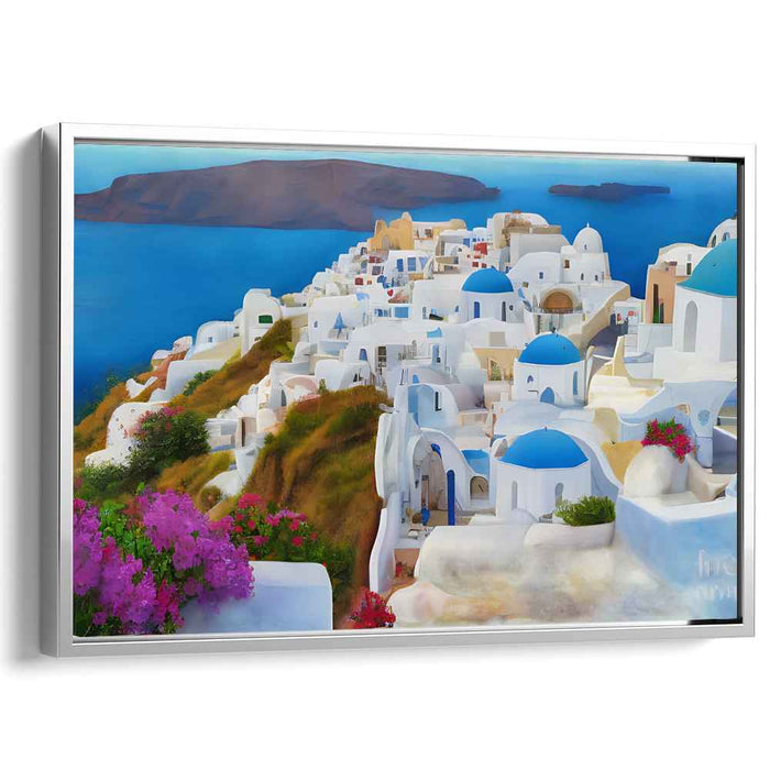 Coastal Serenade: Captivating Coastal Canvas Art Print