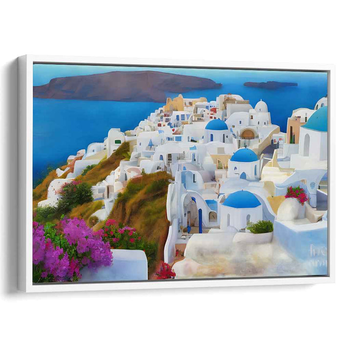 Coastal Serenade: Captivating Coastal Canvas Art Print