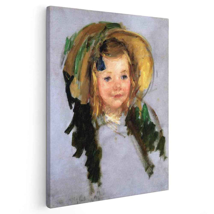 Sara in a Bonnet by Mary Cassatt