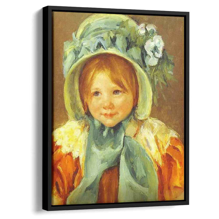 Sarah in a Green Bonnet (1901) by Mary Cassatt