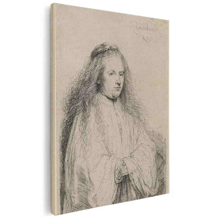Saskia as St. Catherine (1638) by Rembrandt