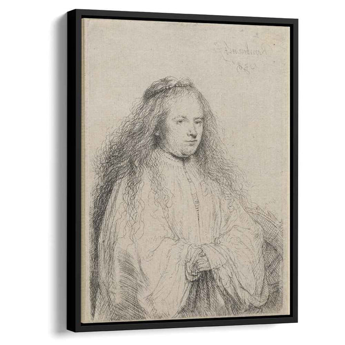 Saskia as St. Catherine (1638) by Rembrandt