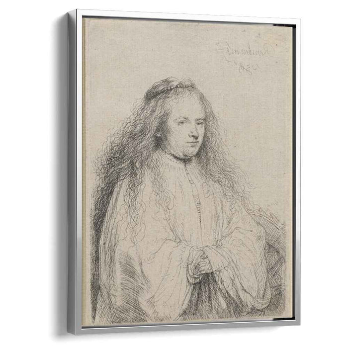 Saskia as St. Catherine (1638) by Rembrandt