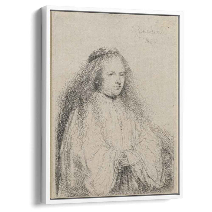 Saskia as St. Catherine (1638) by Rembrandt