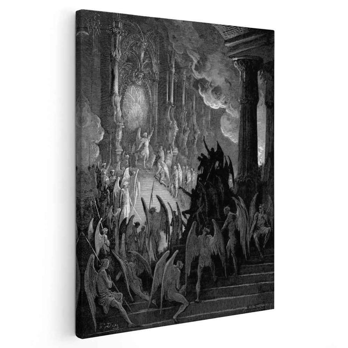 Satan in Council (1868) by Gustave Dore