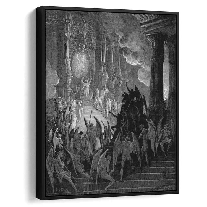 Satan in Council (1868) by Gustave Dore