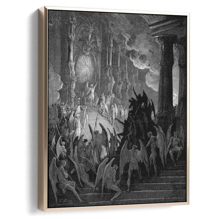 Satan in Council (1868) by Gustave Dore