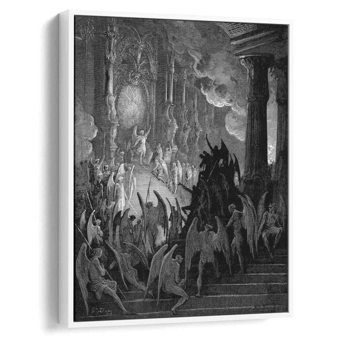 Satan in Council (1868) by Gustave Dore