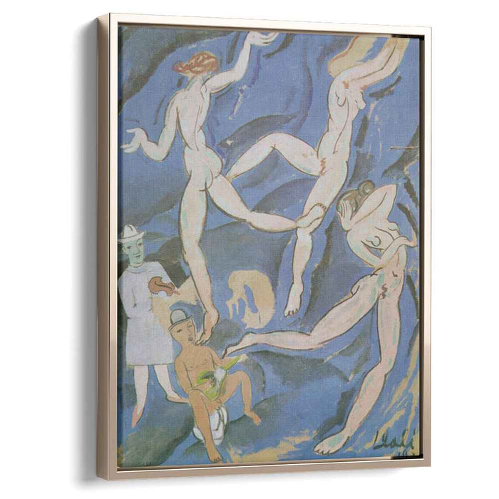 Satirical Composition ('The Dance' by Matisse) (1923) by Salvador Dali