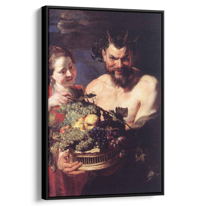 Satyr and Girl (1615) by Peter Paul Rubens