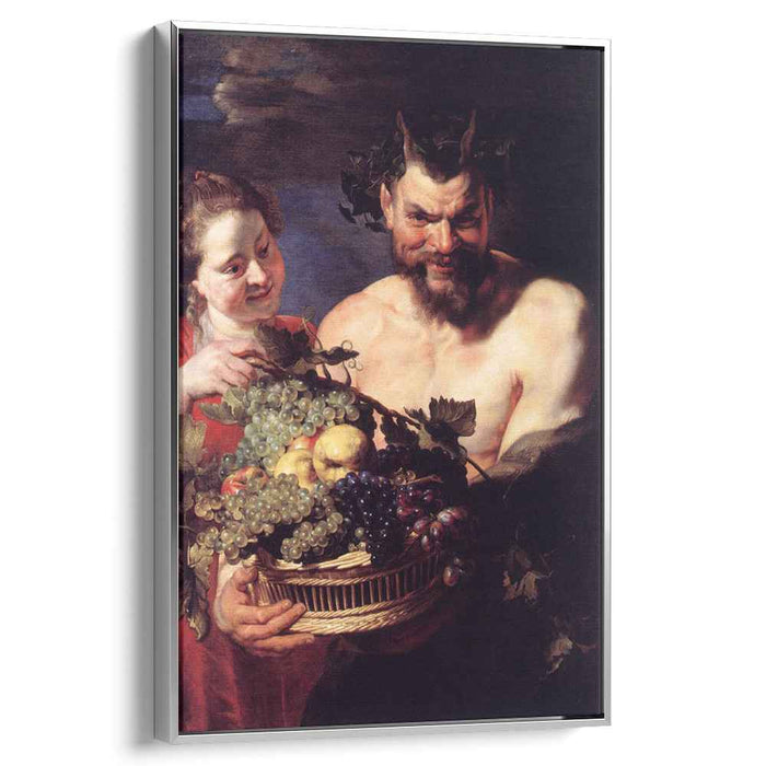Satyr and Girl (1615) by Peter Paul Rubens