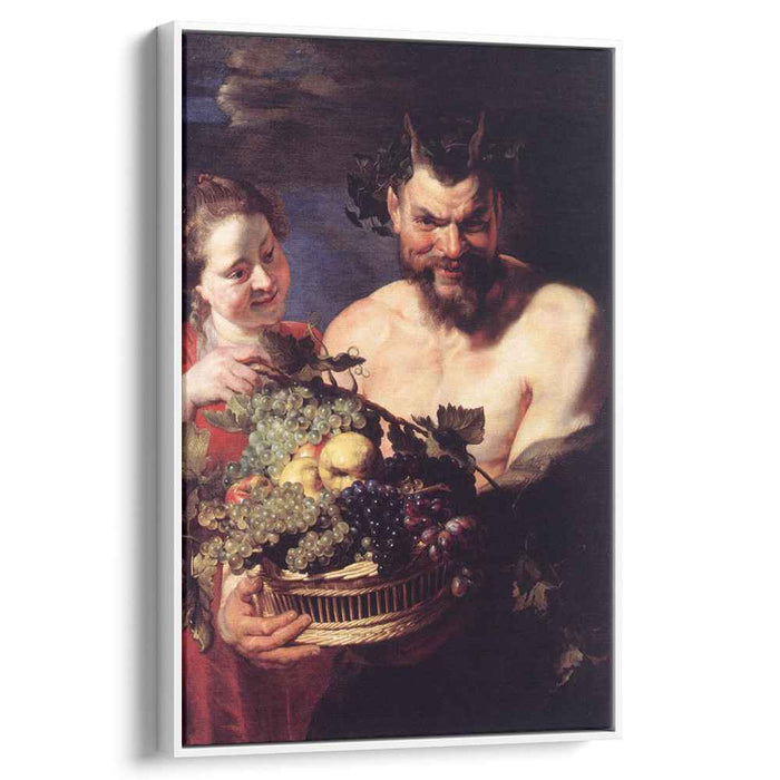 Satyr and Girl (1615) by Peter Paul Rubens
