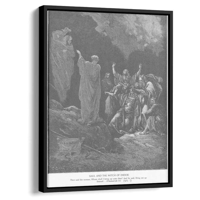 Saul and the Witch of Endor (1866) by Gustave Dore