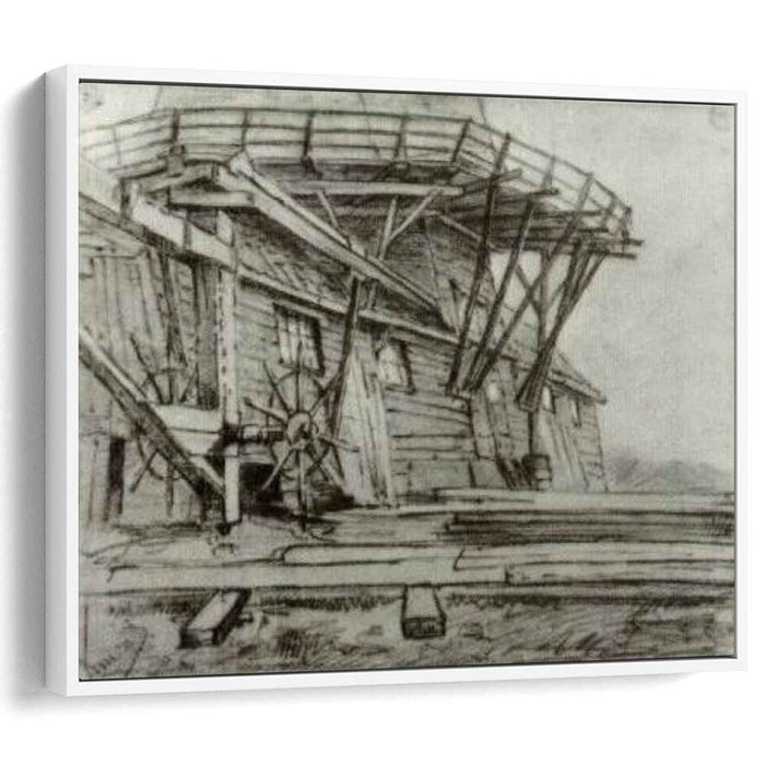 Saw Mill (1882) by Vincent van Gogh