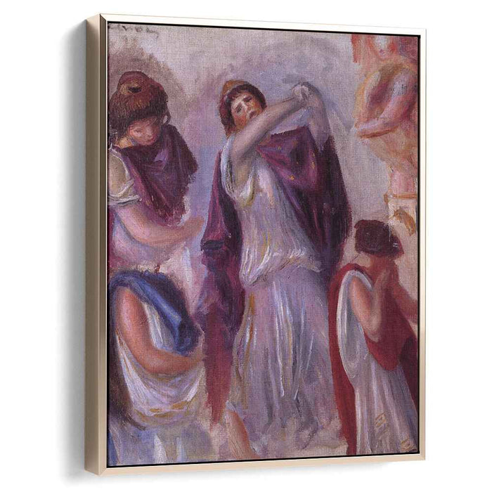 Scene Antique Femmes aux Peplums (1895) by Pierre-Auguste Renoir