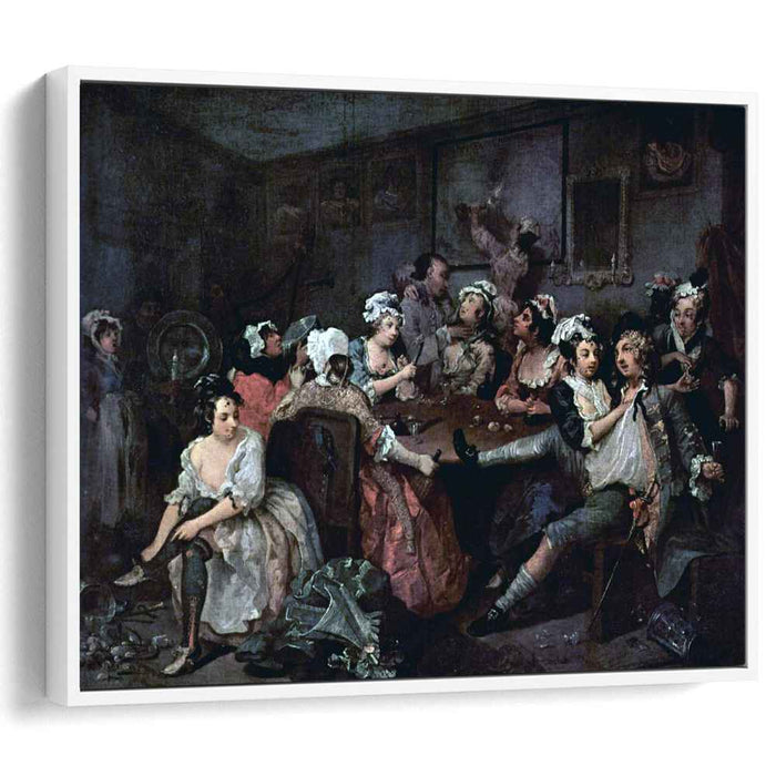 Scene in a Tavern (The Orgy) (1735) by William Hogarth