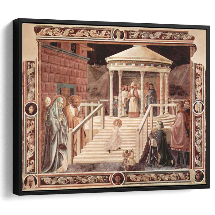 Scene Temple, Mary by Paolo Uccello