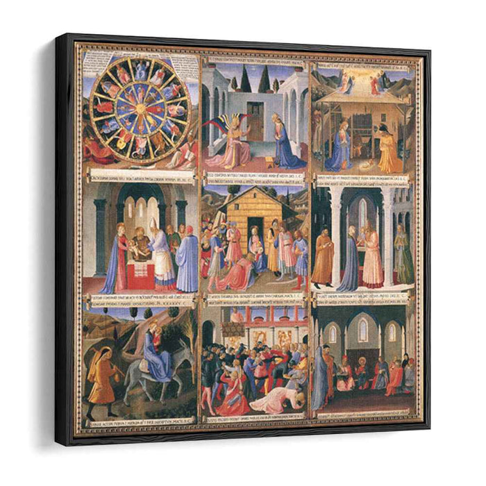 Scenes from the Life of Christ (1452) by Fra Angelico