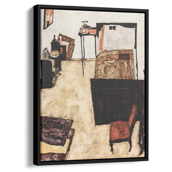 Schiele's Room in Neulengbach (1911) by Egon Schiele