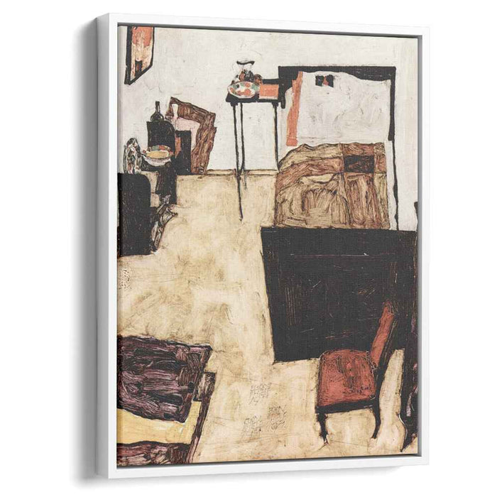 Schiele's Room in Neulengbach (1911) by Egon Schiele