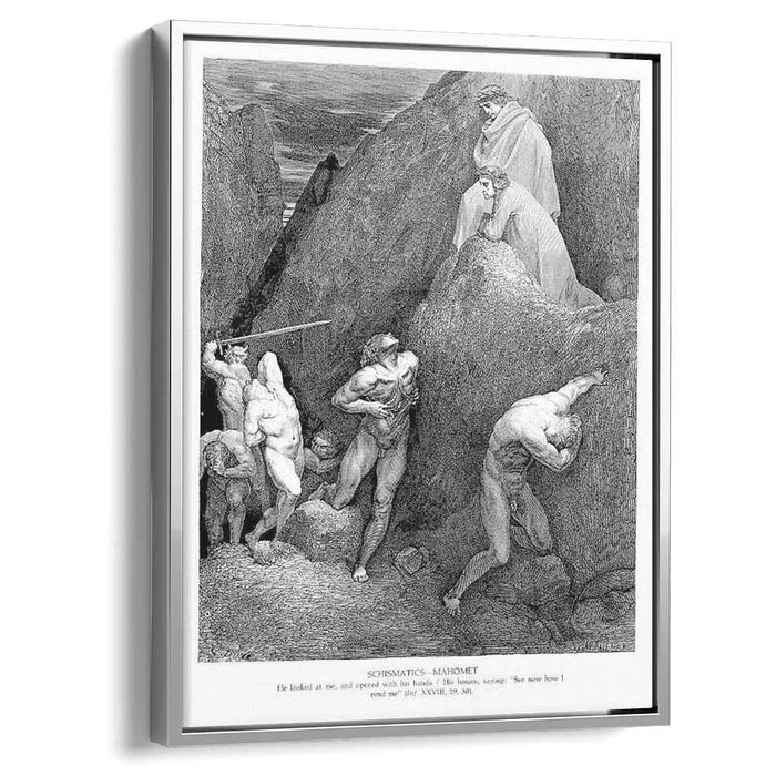 Schismatics--Mahomet by Gustave Dore