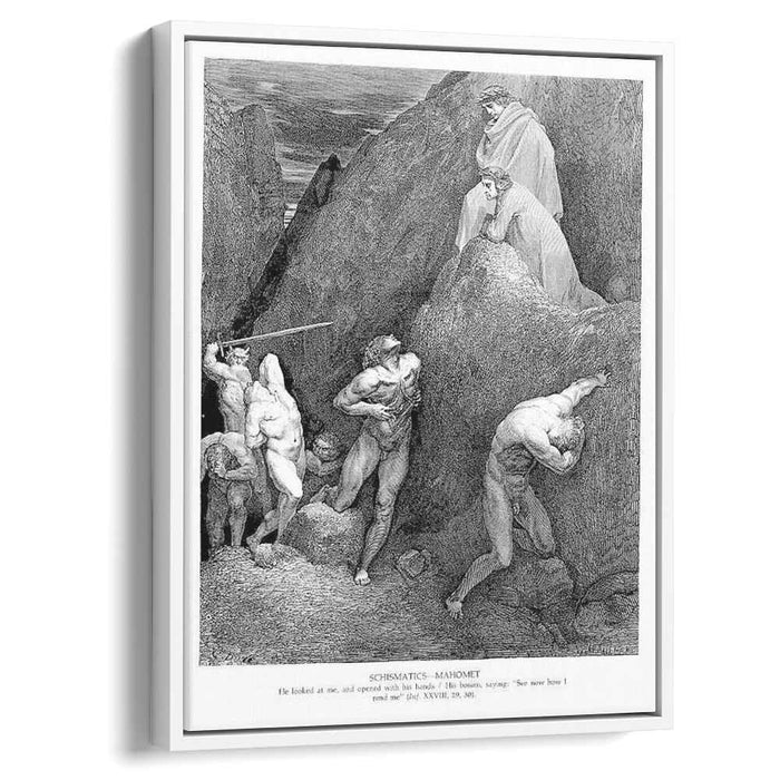 Schismatics--Mahomet by Gustave Dore