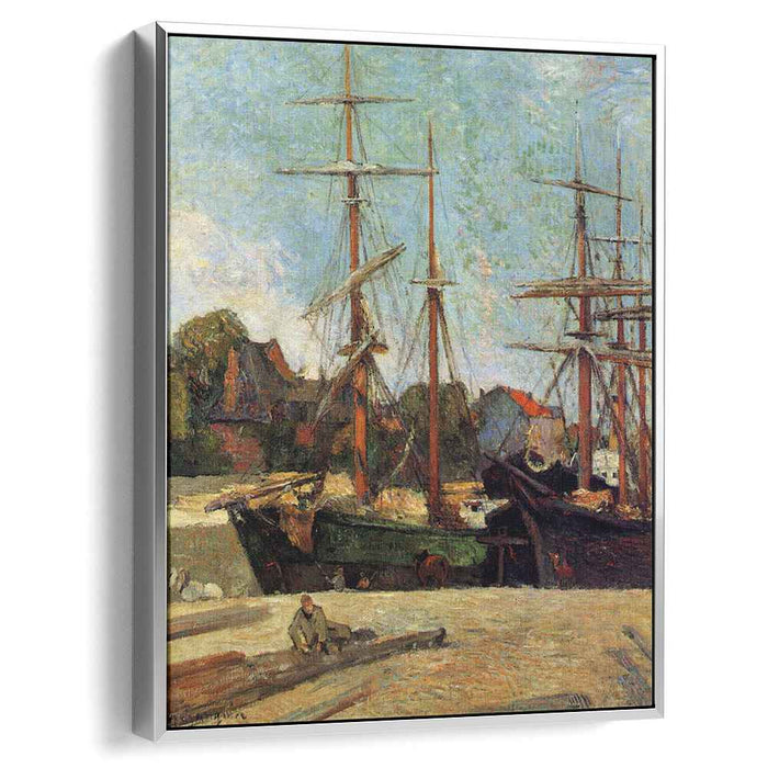 Schooner and three masters (1886) by Paul Gauguin