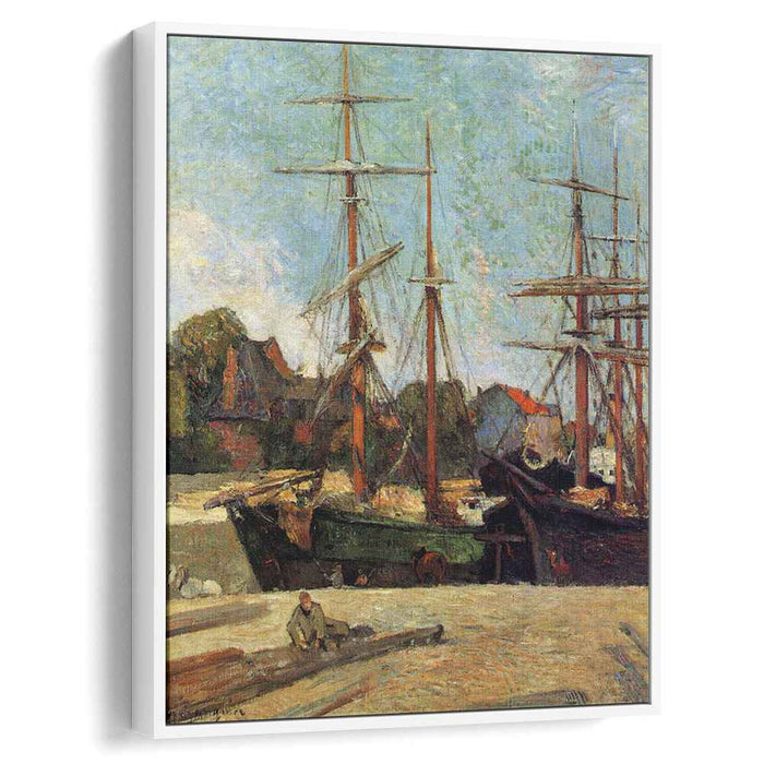 Schooner and three masters (1886) by Paul Gauguin