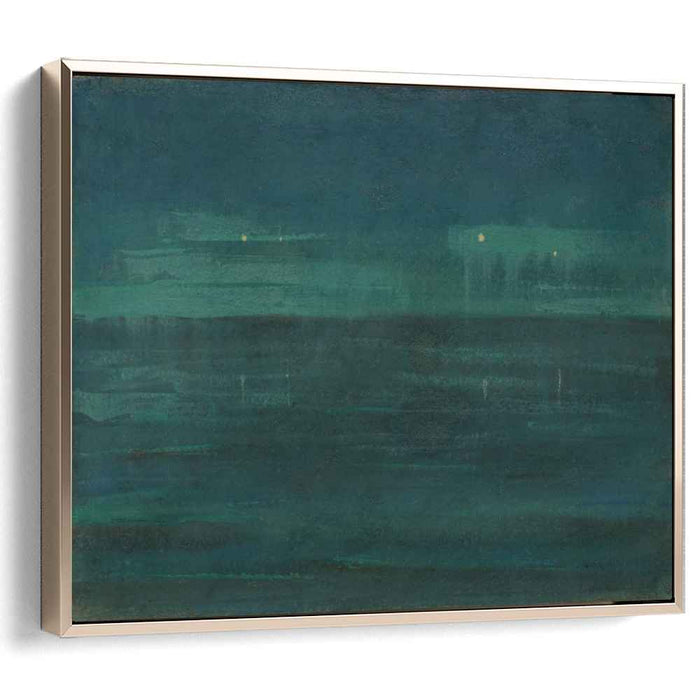 Sea at night (1906) by Mikalojus Konstantinas Ciurlionis