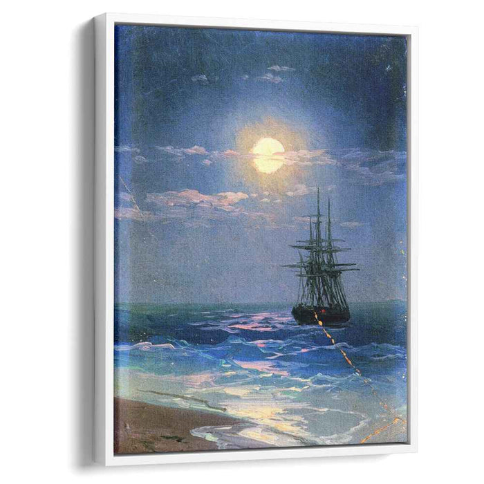 Sea at night by Ivan Aivazovsky