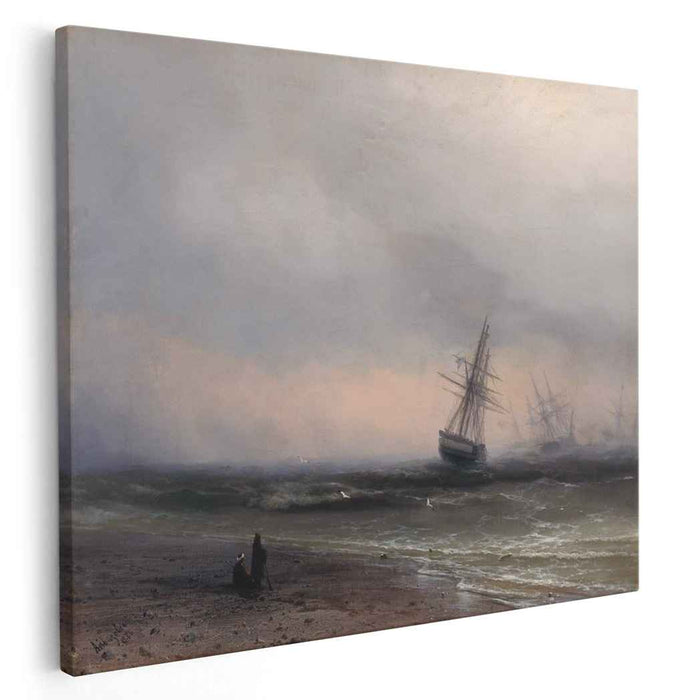 Seascape in Crimea (1866) by Ivan Aivazovsky