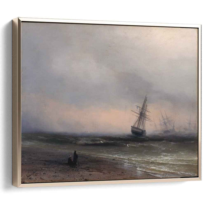 Seascape in Crimea (1866) by Ivan Aivazovsky