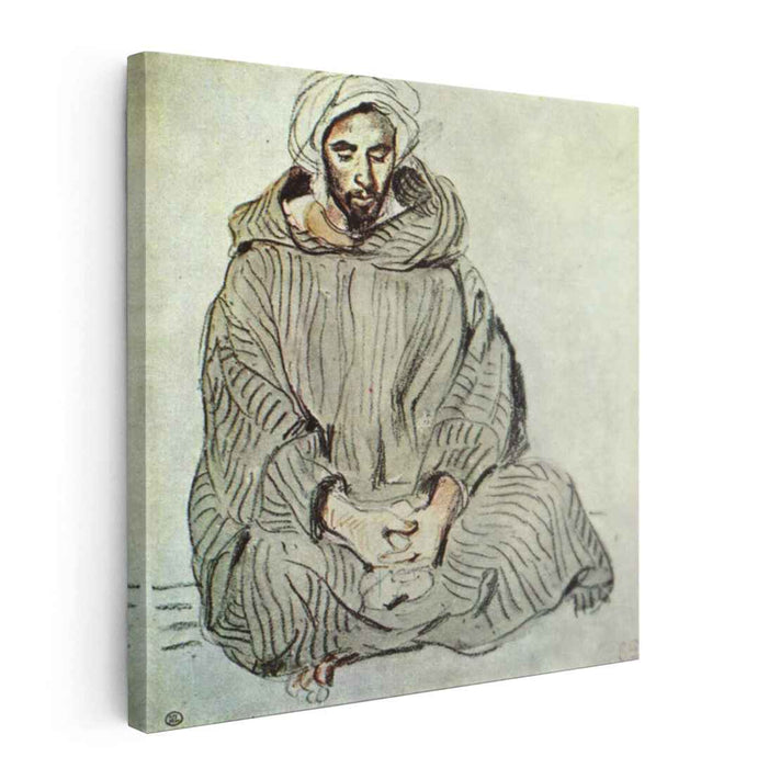 Seated Arab in Tanger (1832) by Eugene Delacroix