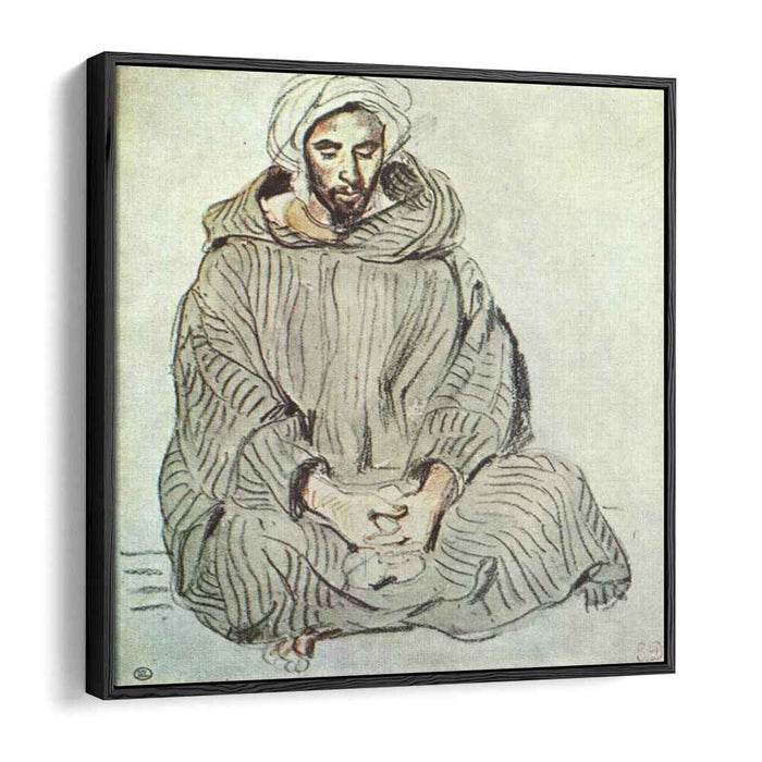 Seated Arab in Tanger (1832) by Eugene Delacroix