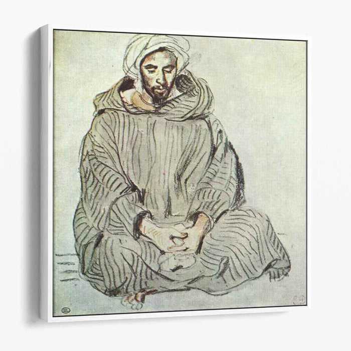 Seated Arab in Tanger (1832) by Eugene Delacroix