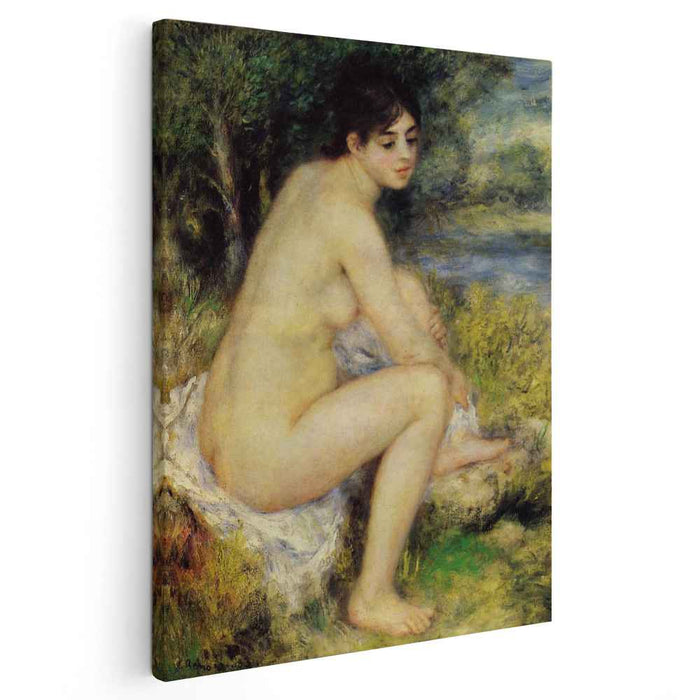 Seated Bather (1883) by Pierre-Auguste Renoir