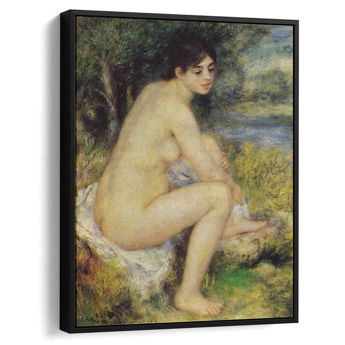 Seated Bather (1883) by Pierre-Auguste Renoir