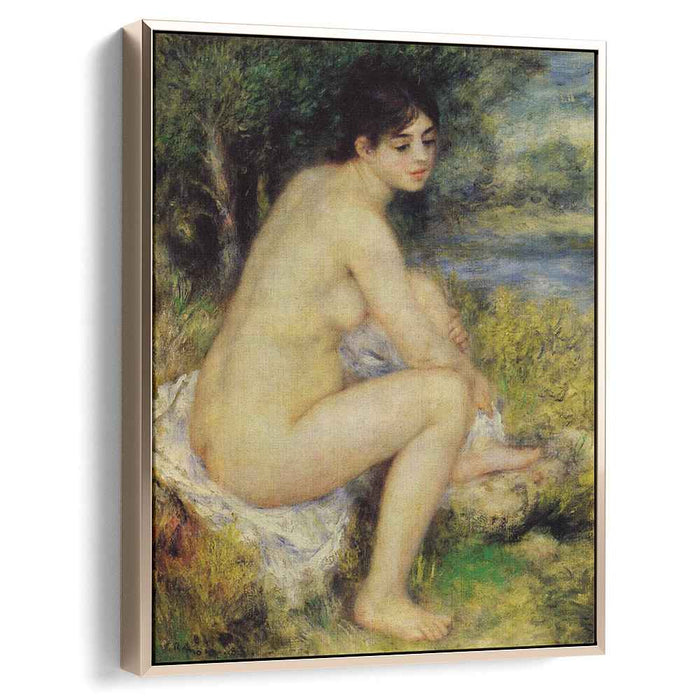 Seated Bather (1883) by Pierre-Auguste Renoir