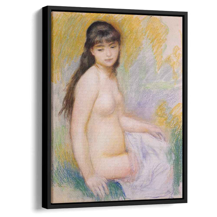 Seated Bather (1883) by Pierre-Auguste Renoir