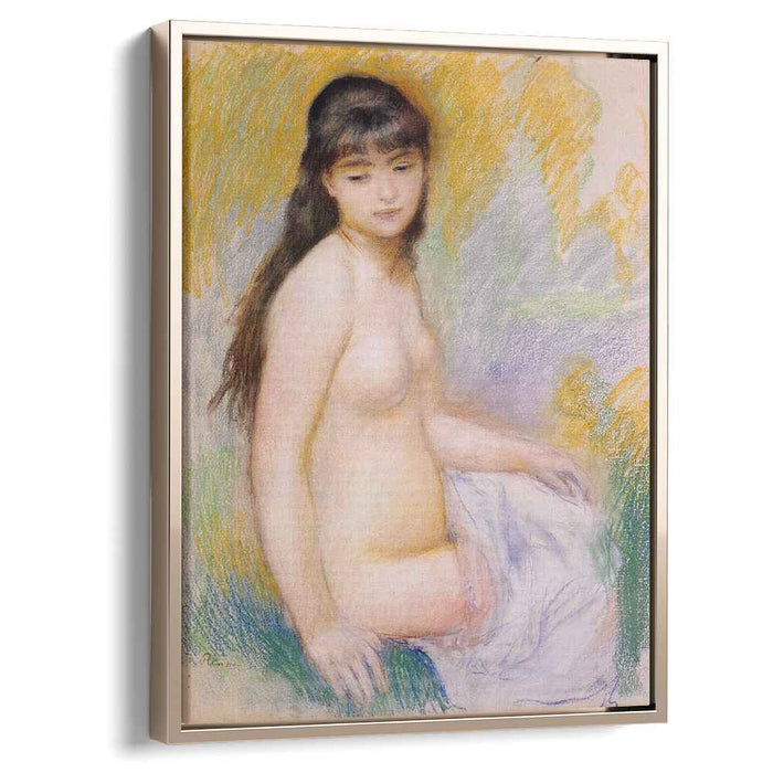Seated Bather (1883) by Pierre-Auguste Renoir