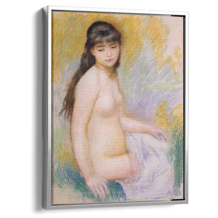 Seated Bather (1883) by Pierre-Auguste Renoir