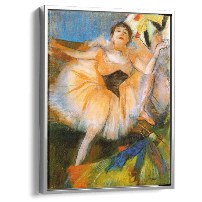 Seated Dancer (1880) by Edgar Degas