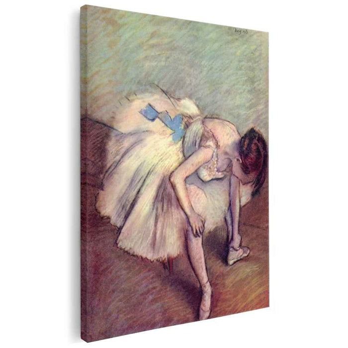 Seated Dancer (1883) by Edgar Degas